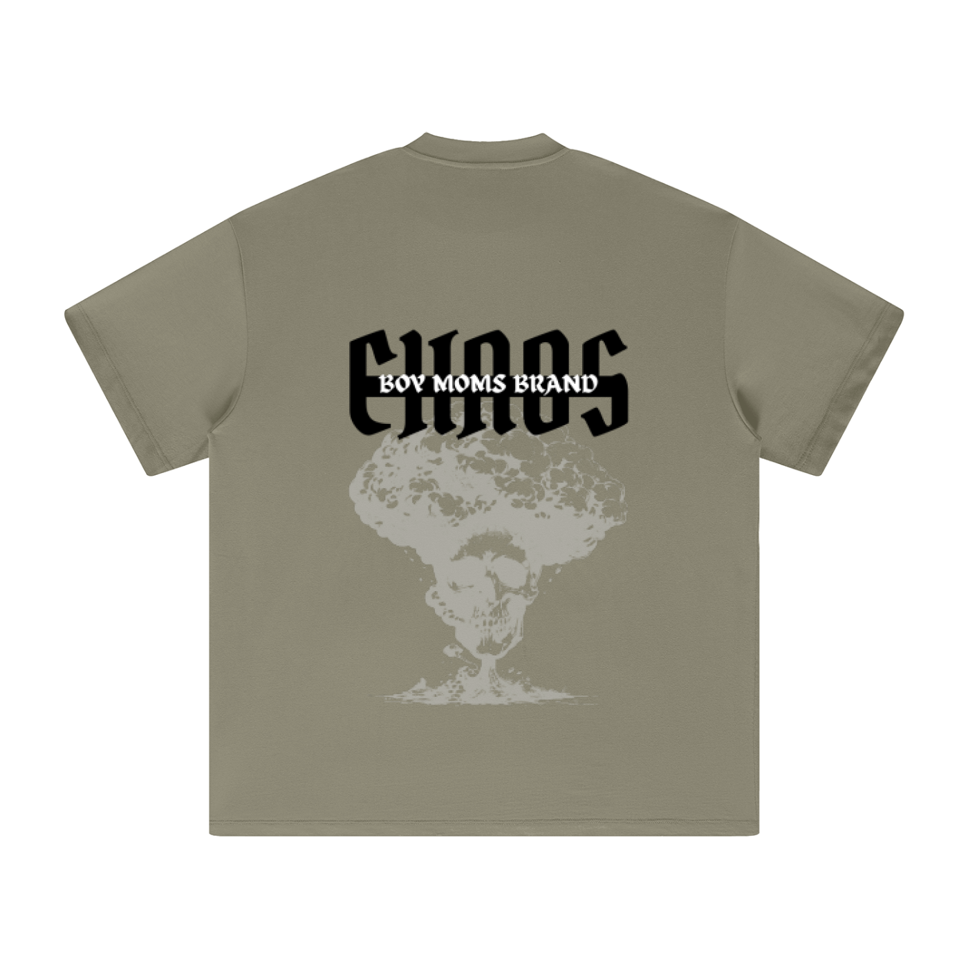 FEMMES - T-shirt CHAOS coton épais oversized