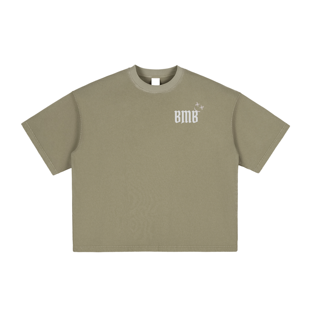 WOMEN- Vintage Washed Boxy T-Shirt : CHAOS