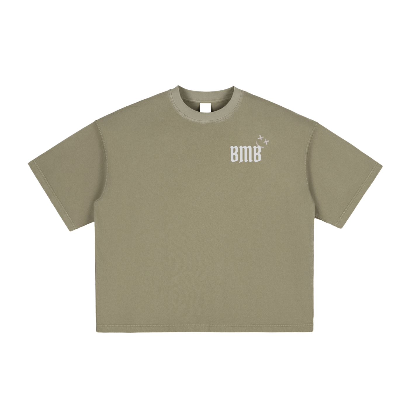 WOMEN- Vintage Washed Boxy T-Shirt : CHAOS