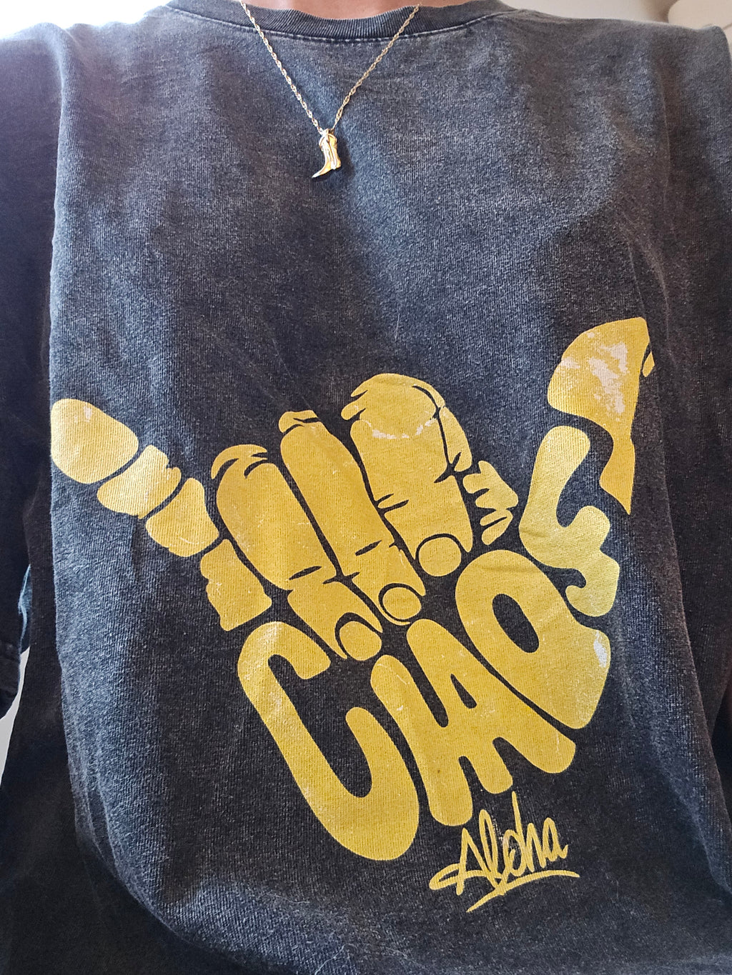 WOMEN - Snow Washed Oversized : CHAOS