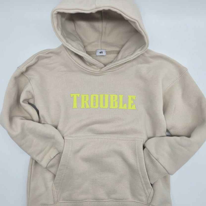 TODDLER BOY CLOTHING - TROUBLE hoodie