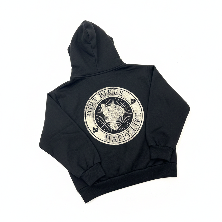 TODDLER BOY CLOTHING - MATCHING OUTFIT dirt bikes hoodie