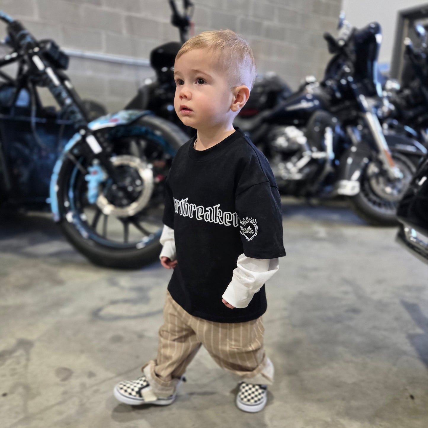 TODDLER BOY CLOTHING - HEARTBREAKER tee
