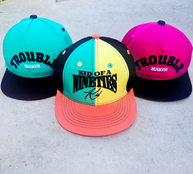 Casquettes assorties