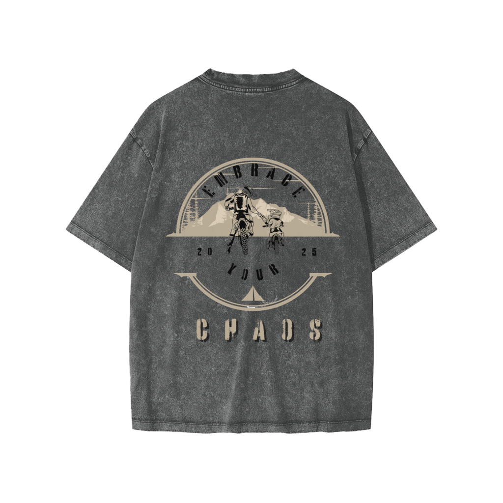 Snow Washed Kids' T-Shirt : EMBRACE CHAOS