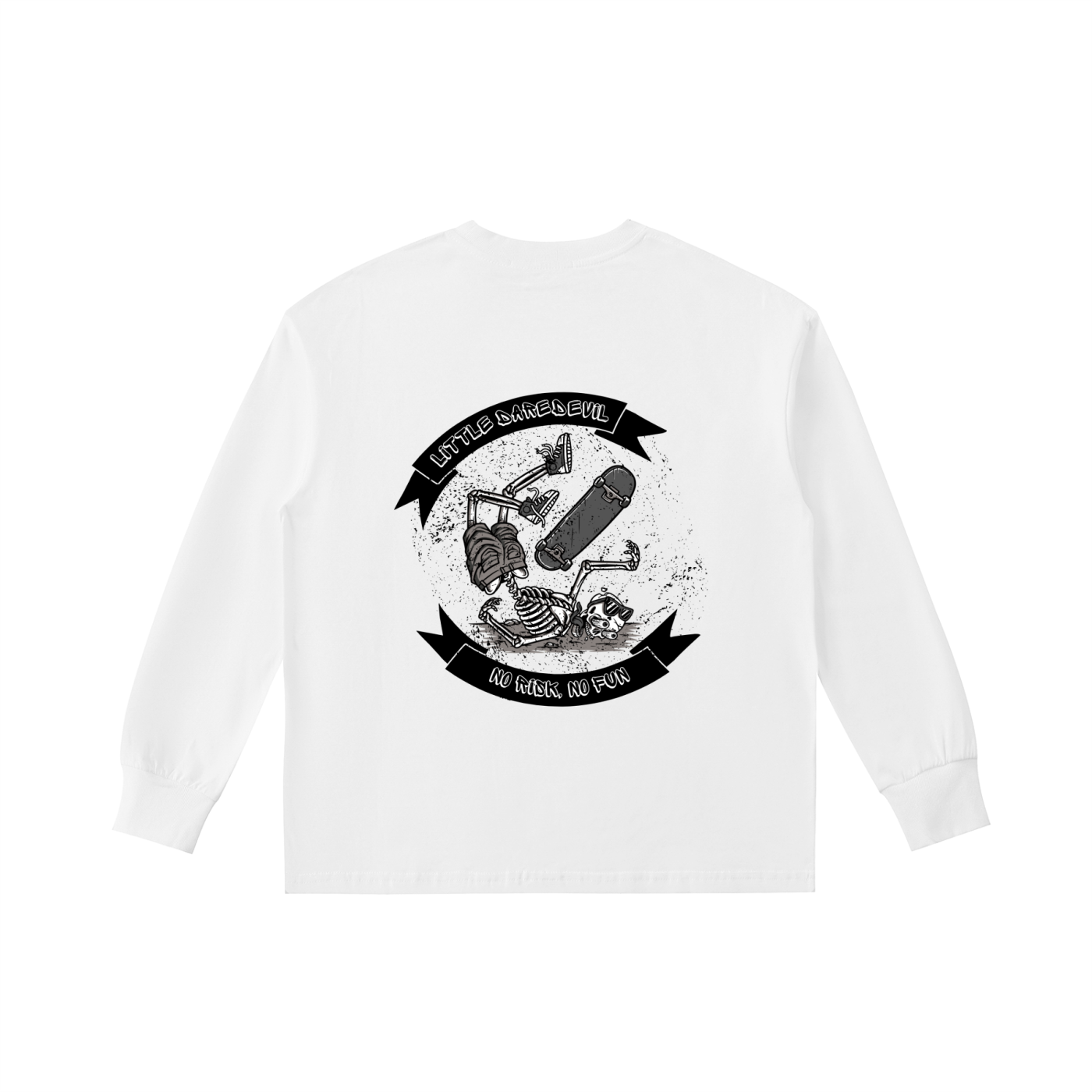 Kids' Quick-Dry Cotton Long-Sleeve Tee