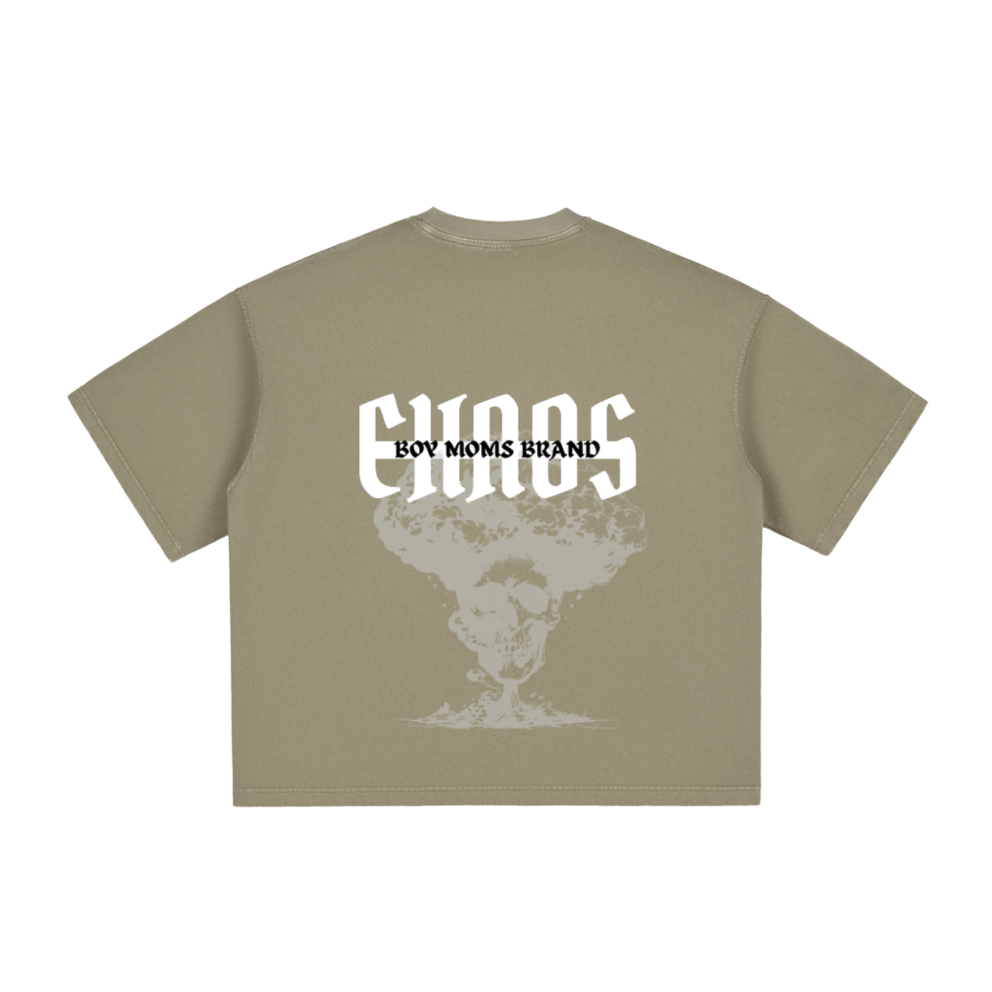 MEN - Vintage Washed Boxy T-Shirt - CHAOS