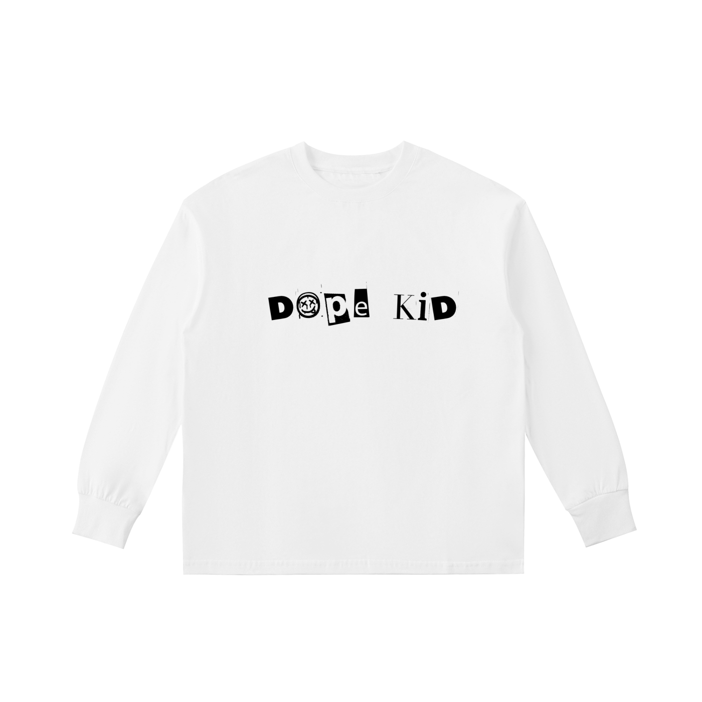 Kids' Quick-Dry Cotton Long-Sleeve Tee