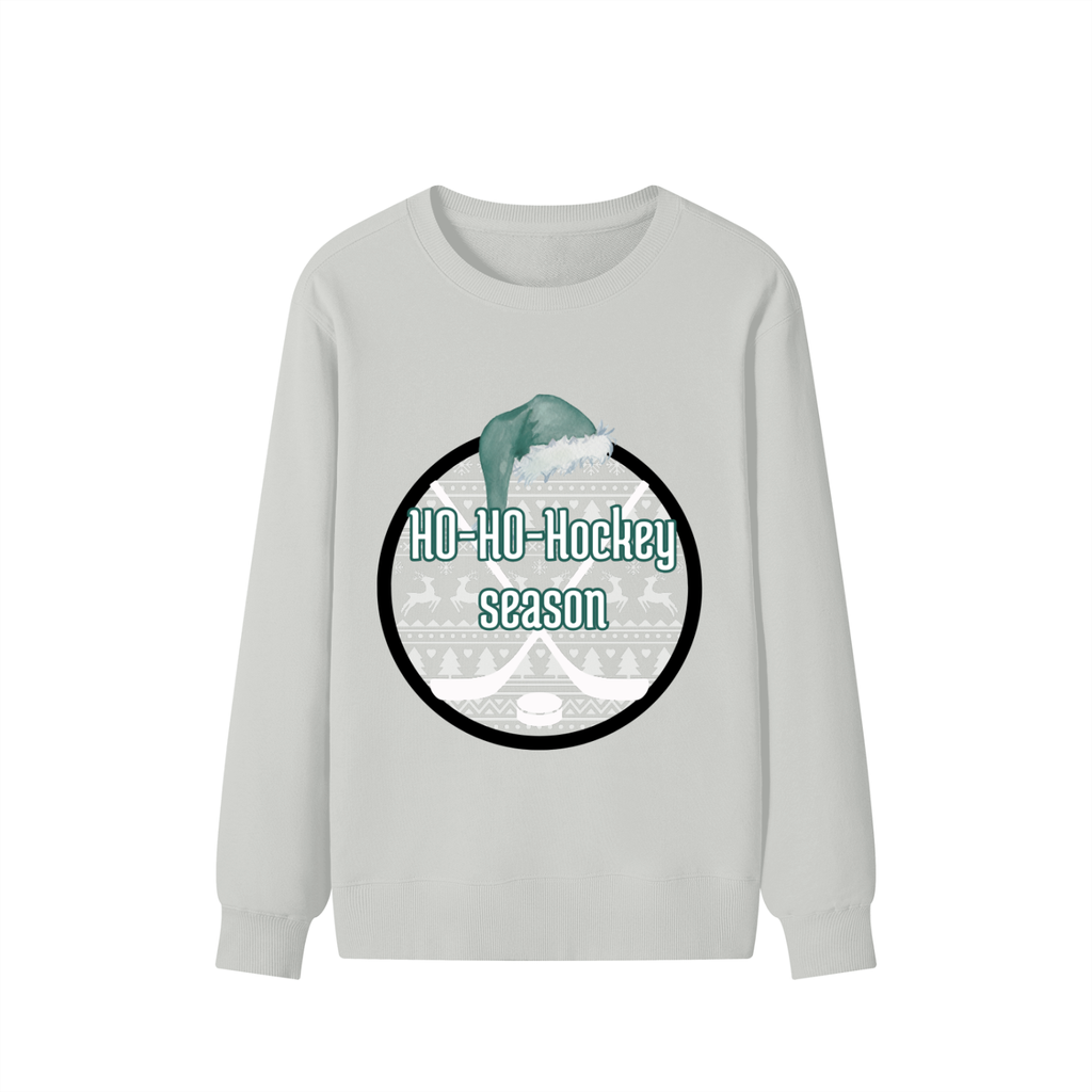 UNISEX - crewneck : HO-HO-HOCKEY