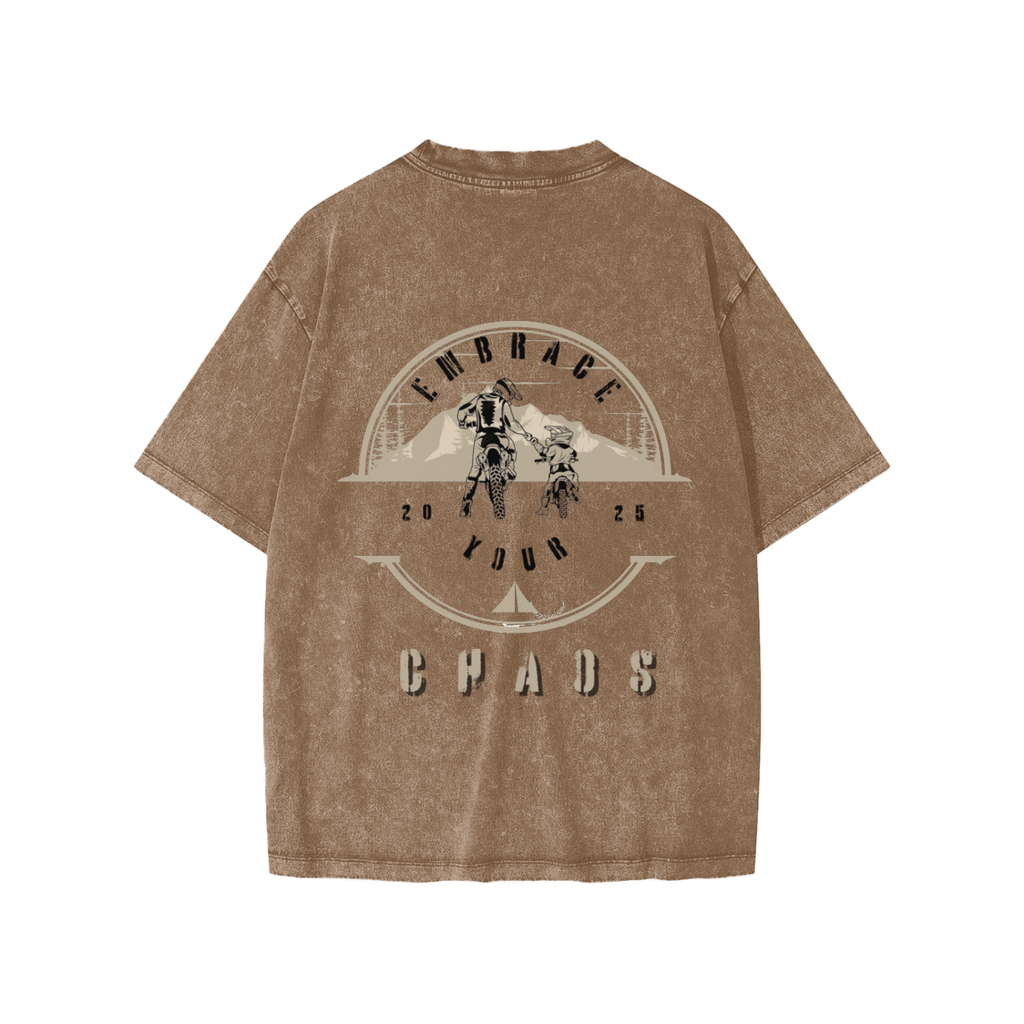 Snow Washed Kids' T-Shirt : EMBRACE CHAOS
