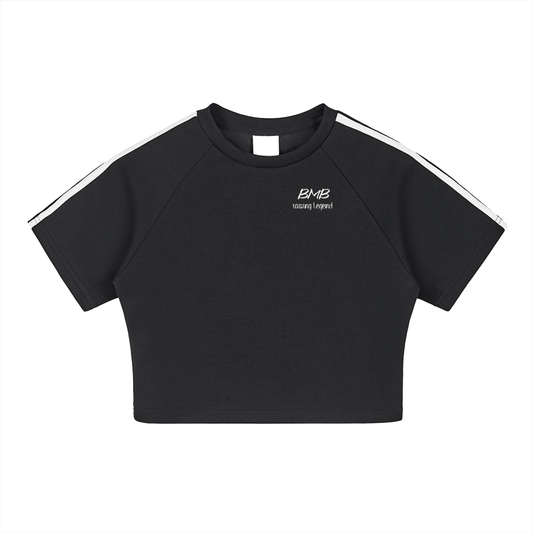 Taped Cooling Performance Crop Top