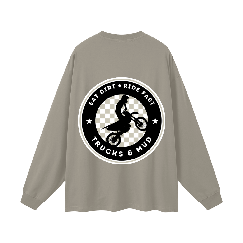 WOMEN - Oversized RIDE FAST long sleeve
