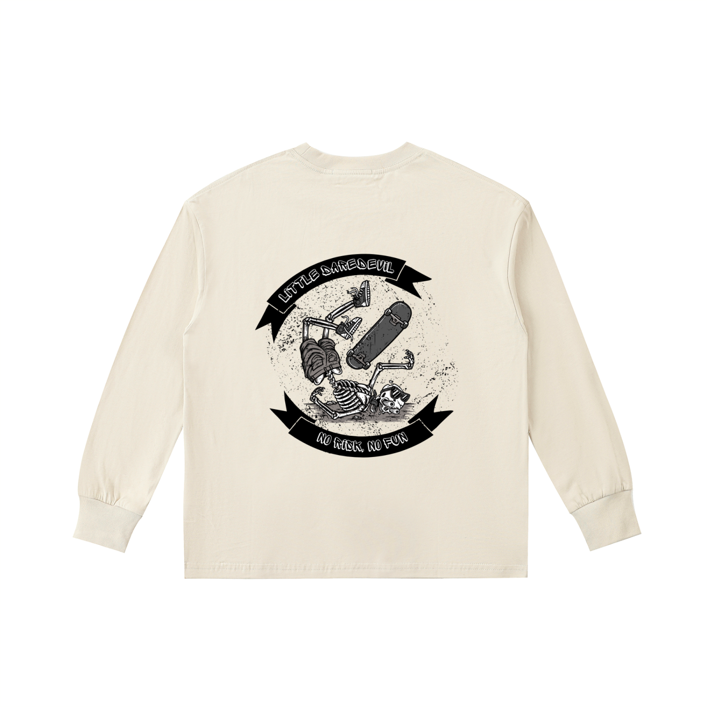 Kids' Quick-Dry Cotton Long-Sleeve Tee