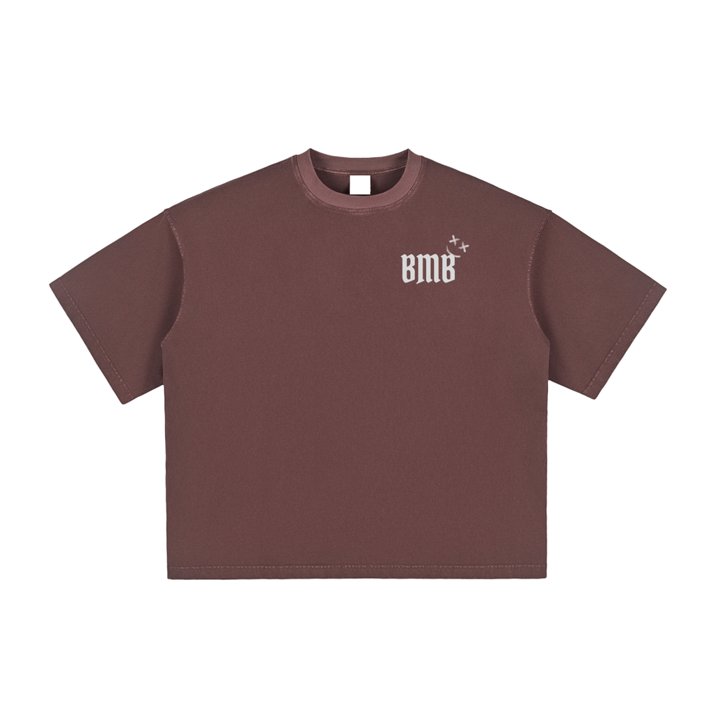 WOMEN- Vintage Washed Boxy T-Shirt : CHAOS