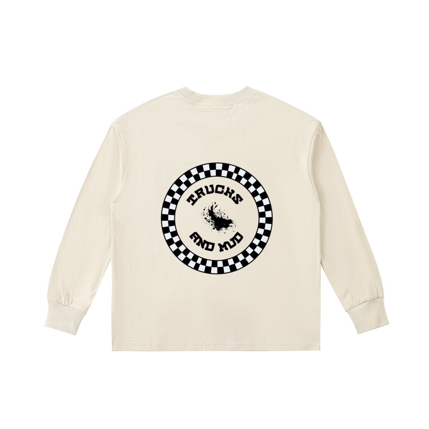 Kids' Quick-Dry Cotton Longsleeve : TRUCKS & MUD