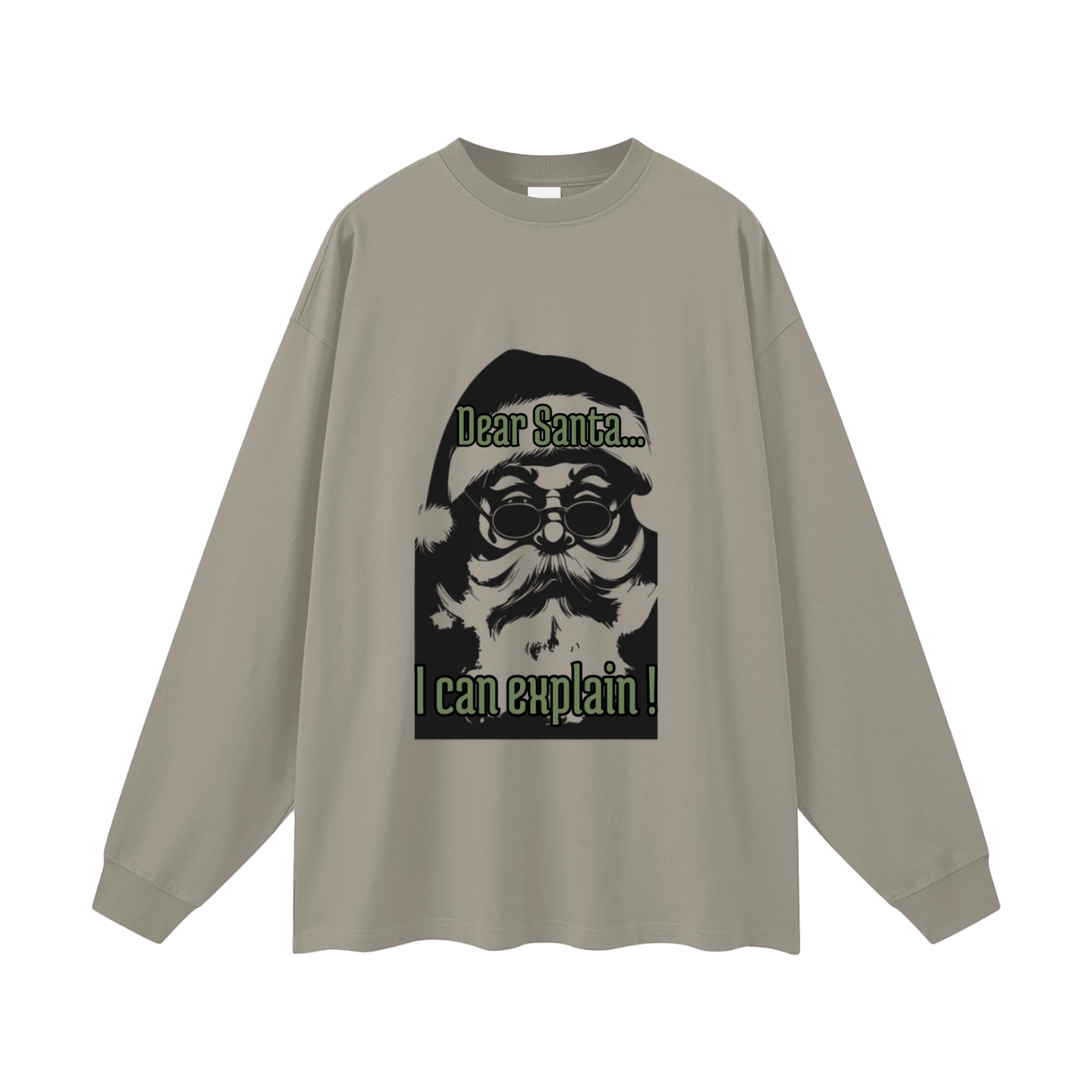 UNISEX- Oversized long sleeve - BAD SANTA