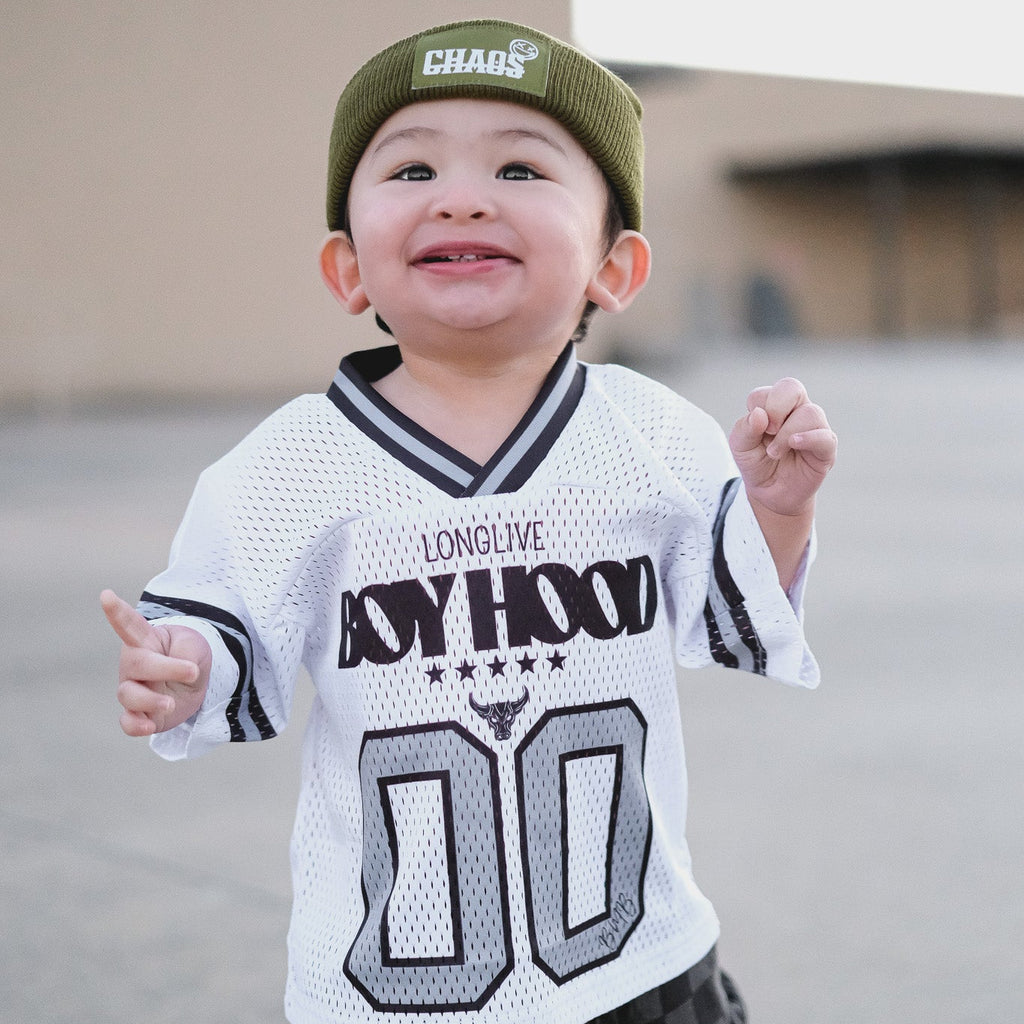 TODDLER BOY CLOTHING - Outlaw Football Jersey🔥