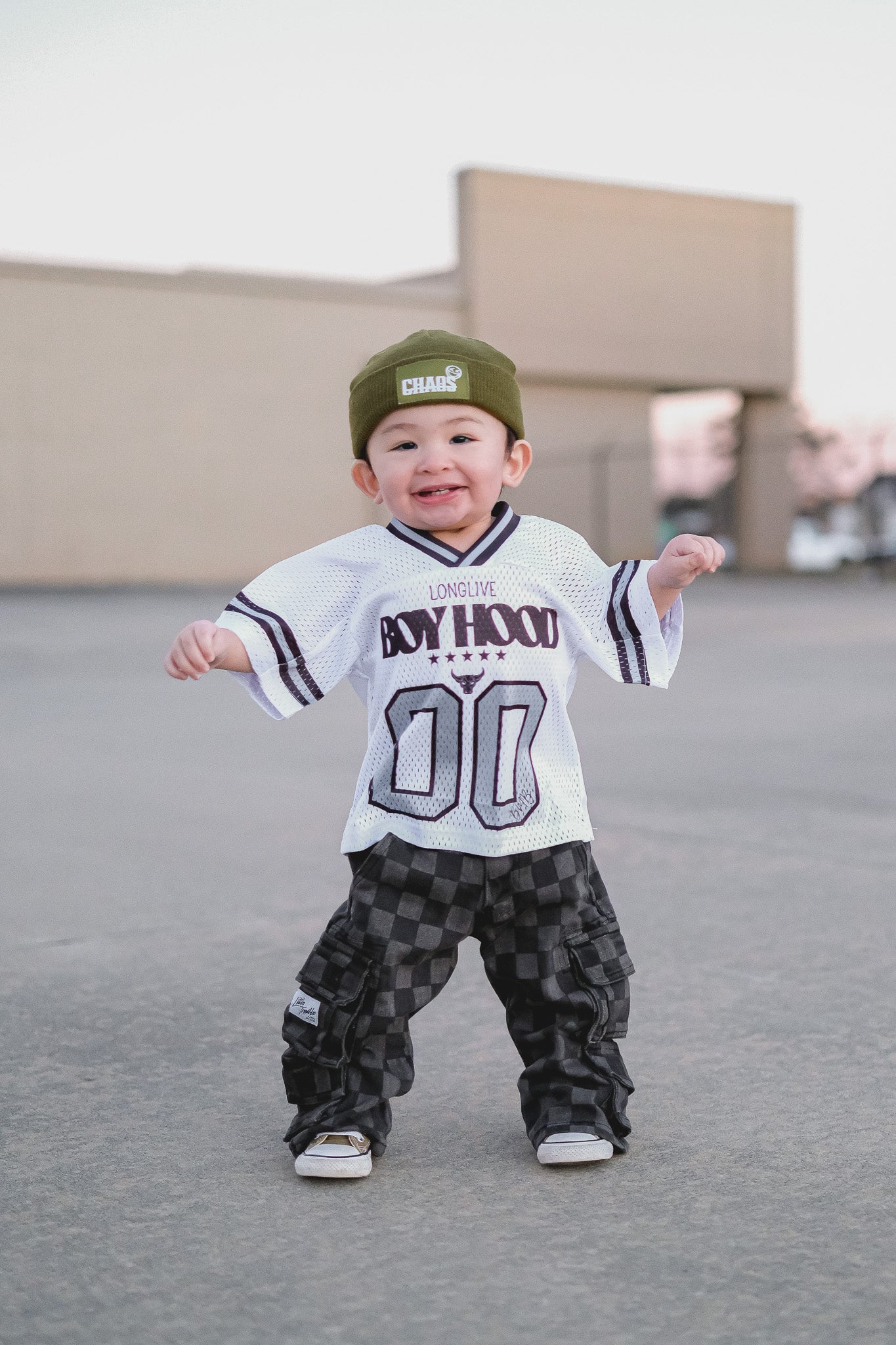 TODDLER BOY CLOTHING - Outlaw Football Jersey🔥
