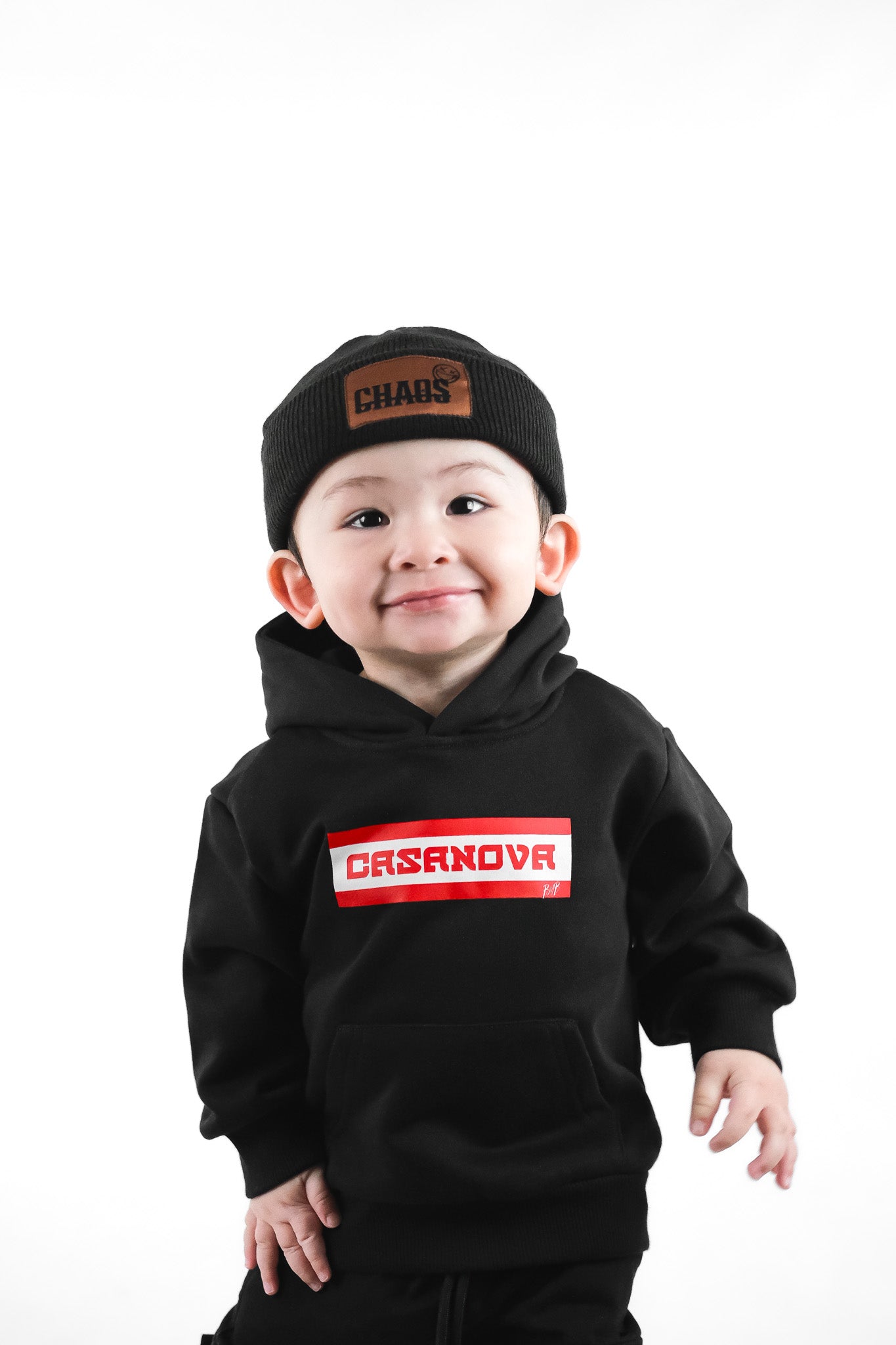 VÊTEMENTS POUR PETIT GARÇON - ENSEMBLE ASSORTI AVEC SWEAT À CAPUCHE