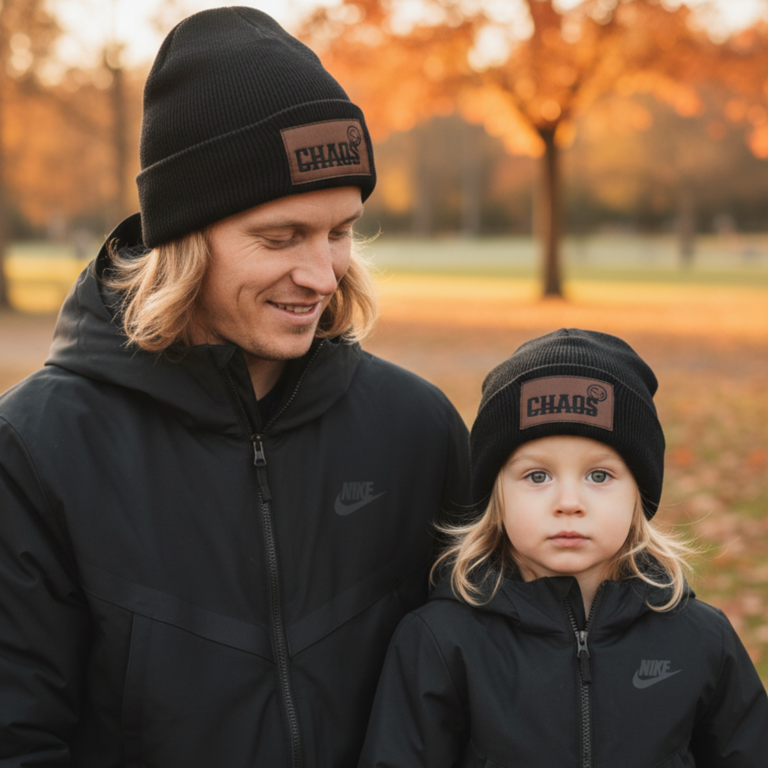 TODDLER- Matching beanies - CHAOS