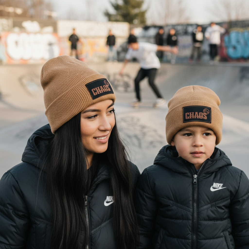 TODDLER- Matching beanies - CHAOS