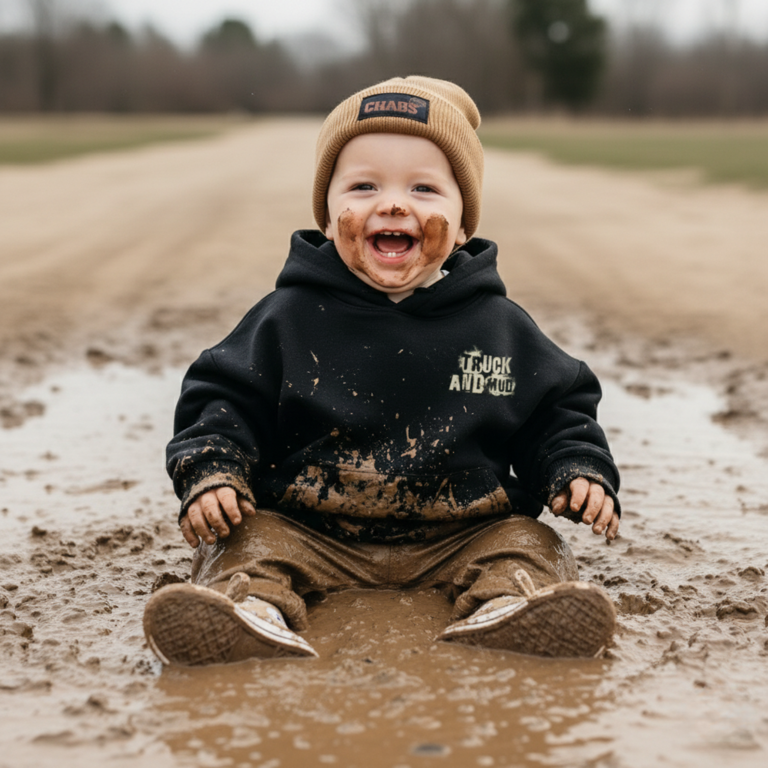 TODDLER BOY CLOTHING - MATCHING OUTFIT dirt bikes hoodie