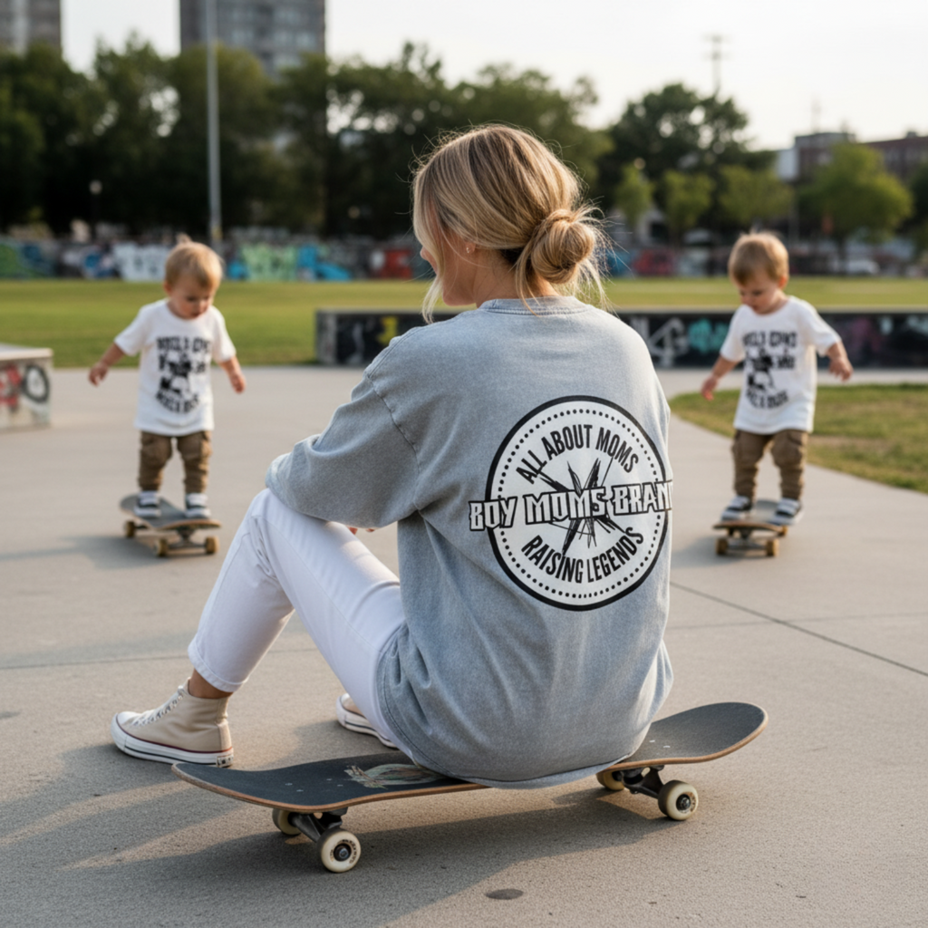 WOMEN - Snow Washed : BOY MOMS BRAND