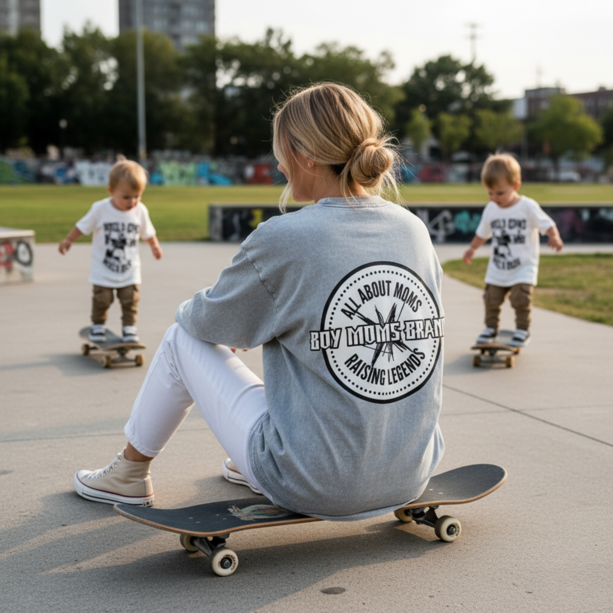 WOMEN - Snow Washed : BOY MOMS BRAND