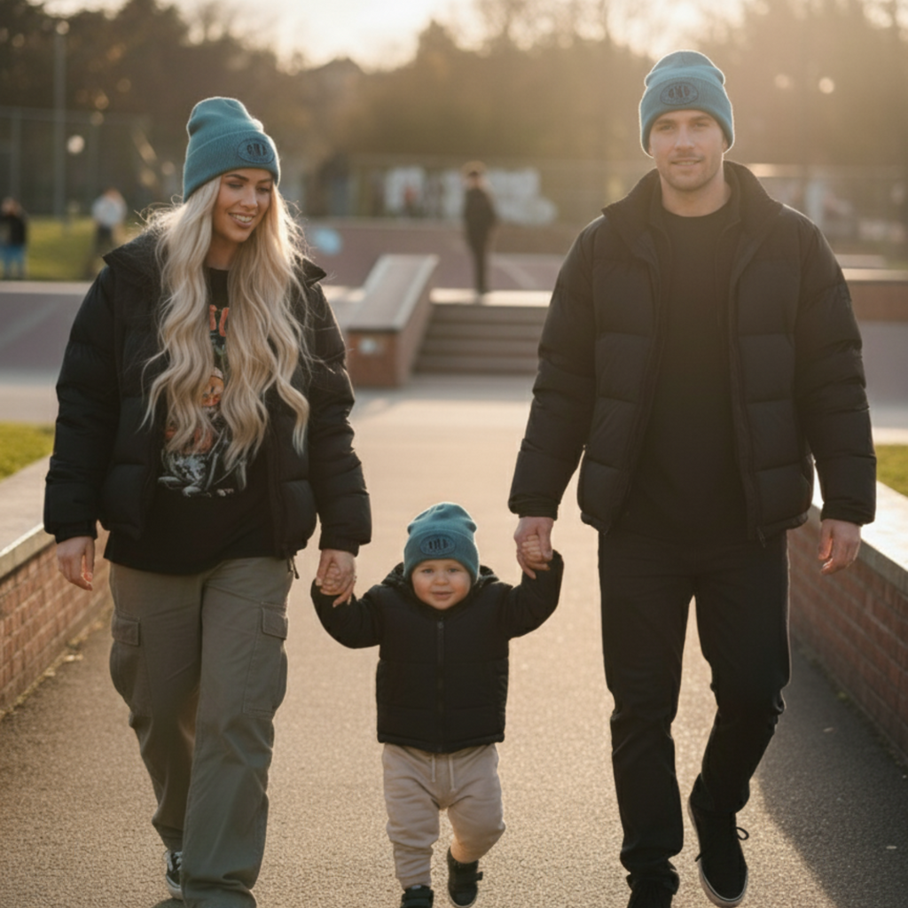 ADULT - Matching beanies - BUILT FOR SPEED