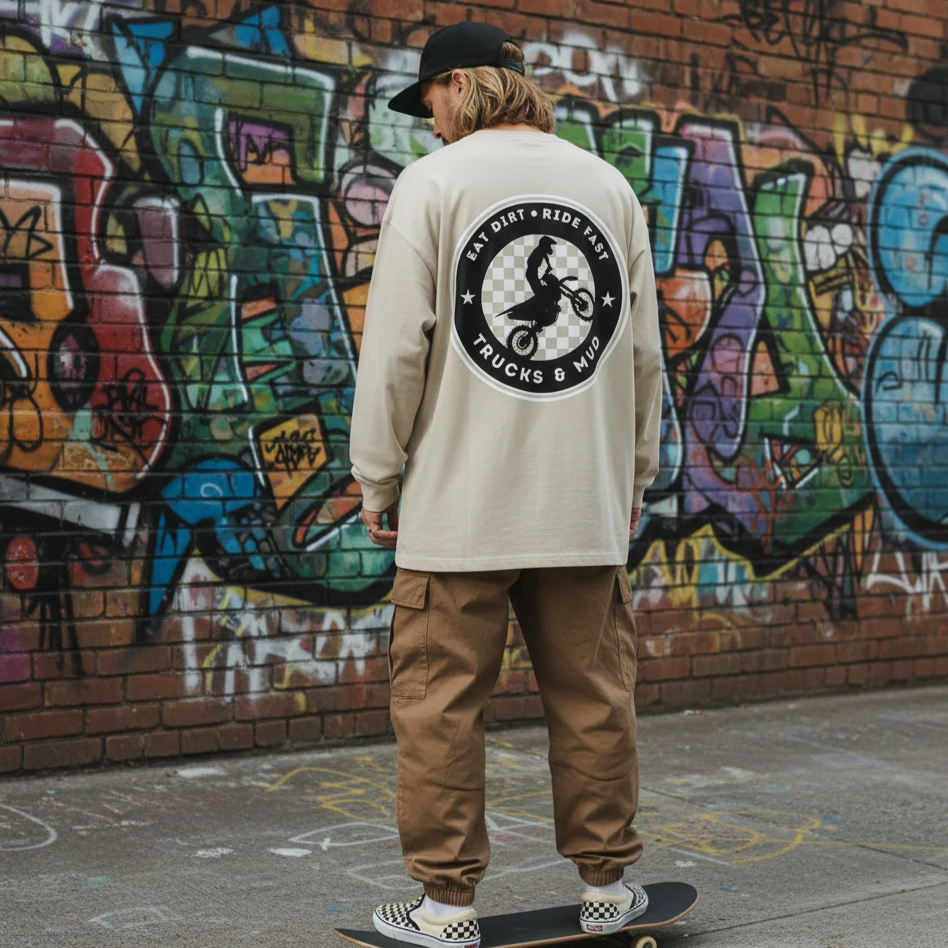 MEN-Oversized : RIDE FAST