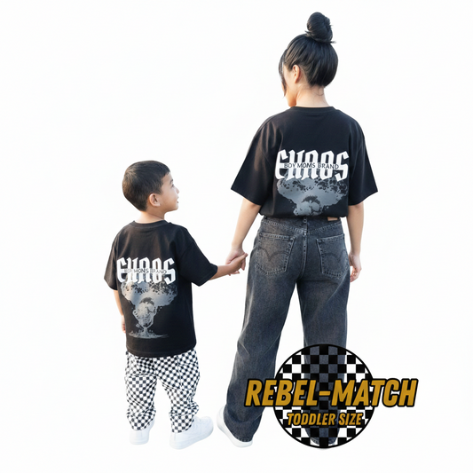 t-shirt maman et fils - CHAOS Signature