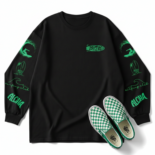 Vêtements petit garçon - ALOHA RIDER t-shirt manches longues
