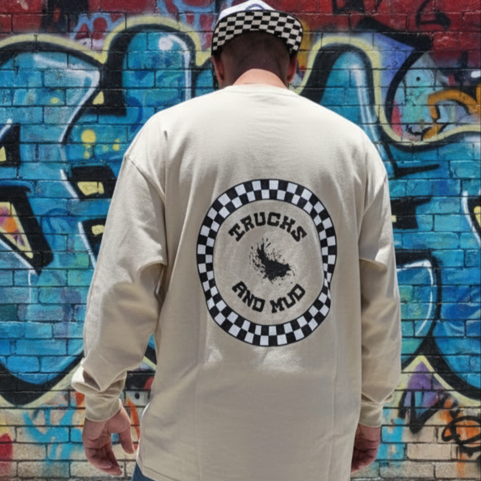 MEN - Simple Oversized Long Sleeve : TRUCK&MUD
