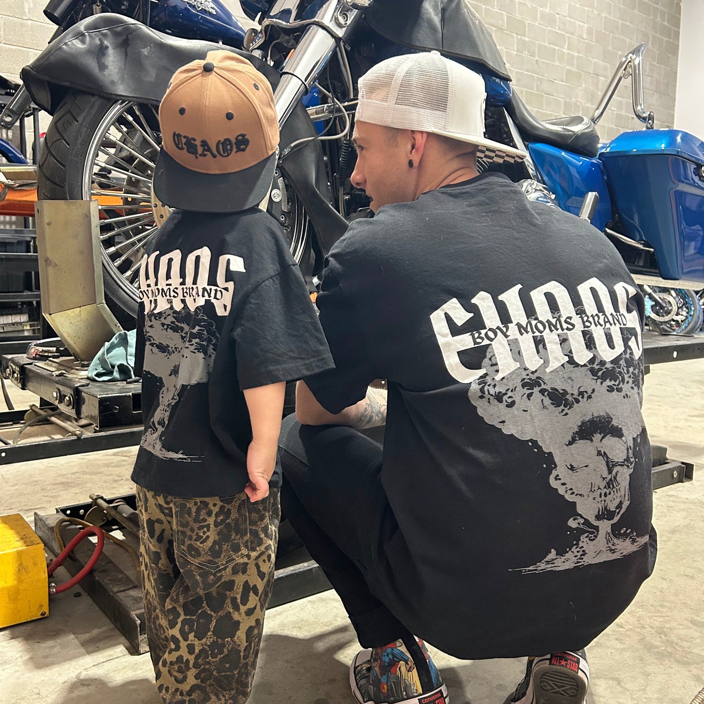 TODDLER BOY CLOTHING - MATCHING OUTFIT chaos tee