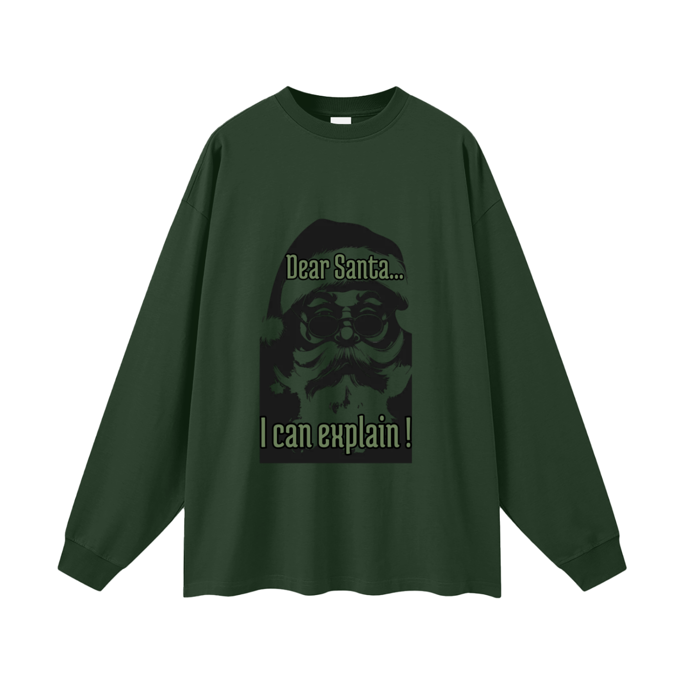 UNISEX- Oversized long sleeve - BAD SANTA
