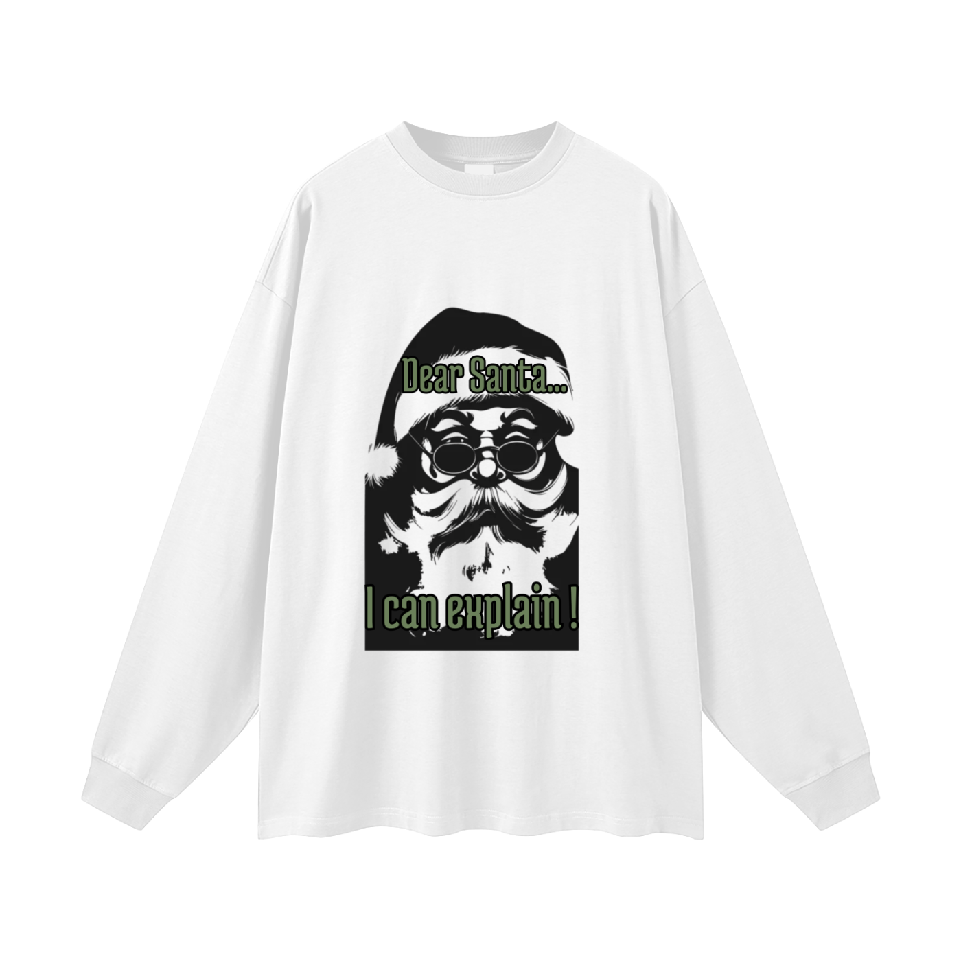 UNISEX- Oversized long sleeve - BAD SANTA