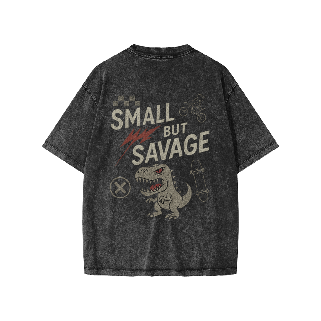 Snow Washed Kids' T-Shirt : SAVAGE
