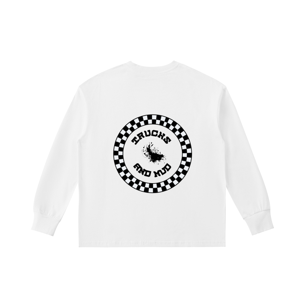 Kids' Quick-Dry Cotton Longsleeve : TRUCKS & MUD