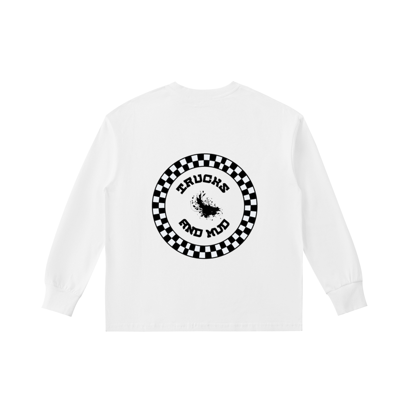 Kids' Quick-Dry Cotton Longsleeve : TRUCKS & MUD