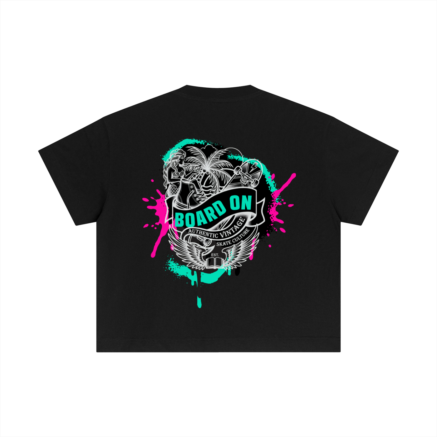 BOARD ON - Matching tee