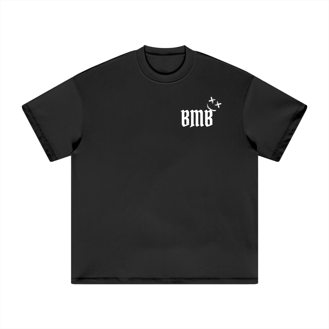 dad and son matching family outfit oversized tee front view
