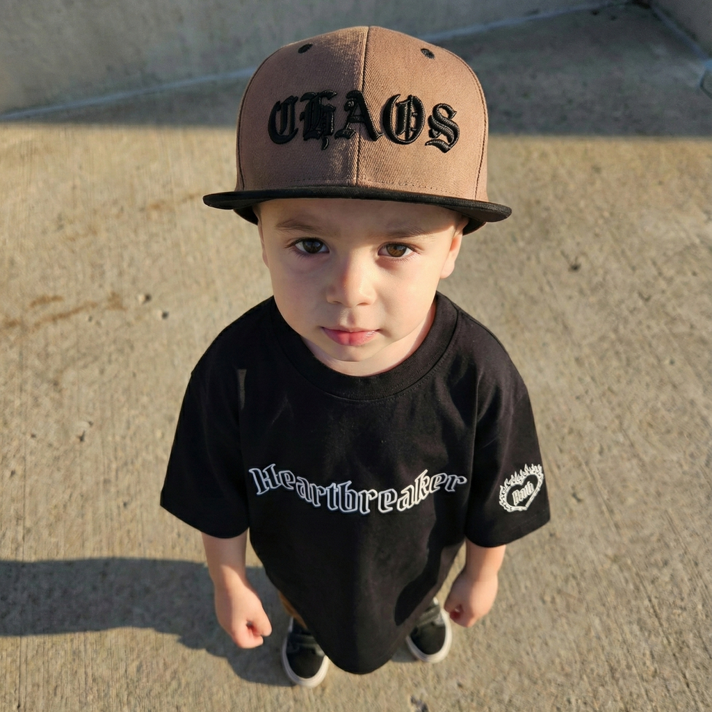 dad and son matching snapback cap 2tone og on kid