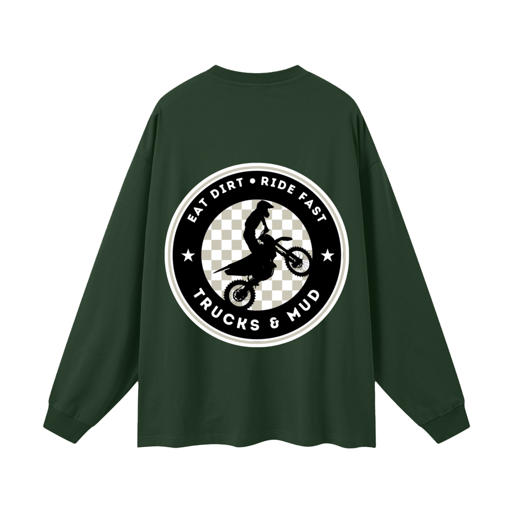WOMEN - Oversized RIDE FAST long sleeve