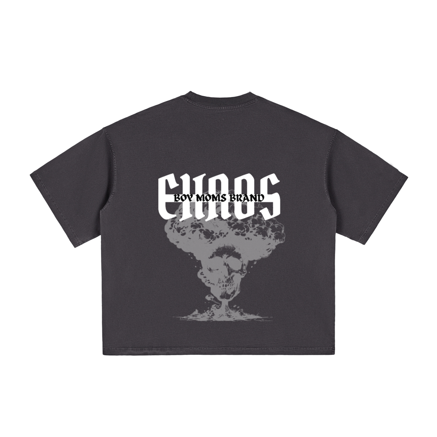 WOMEN- Vintage Washed Boxy T-Shirt : CHAOS