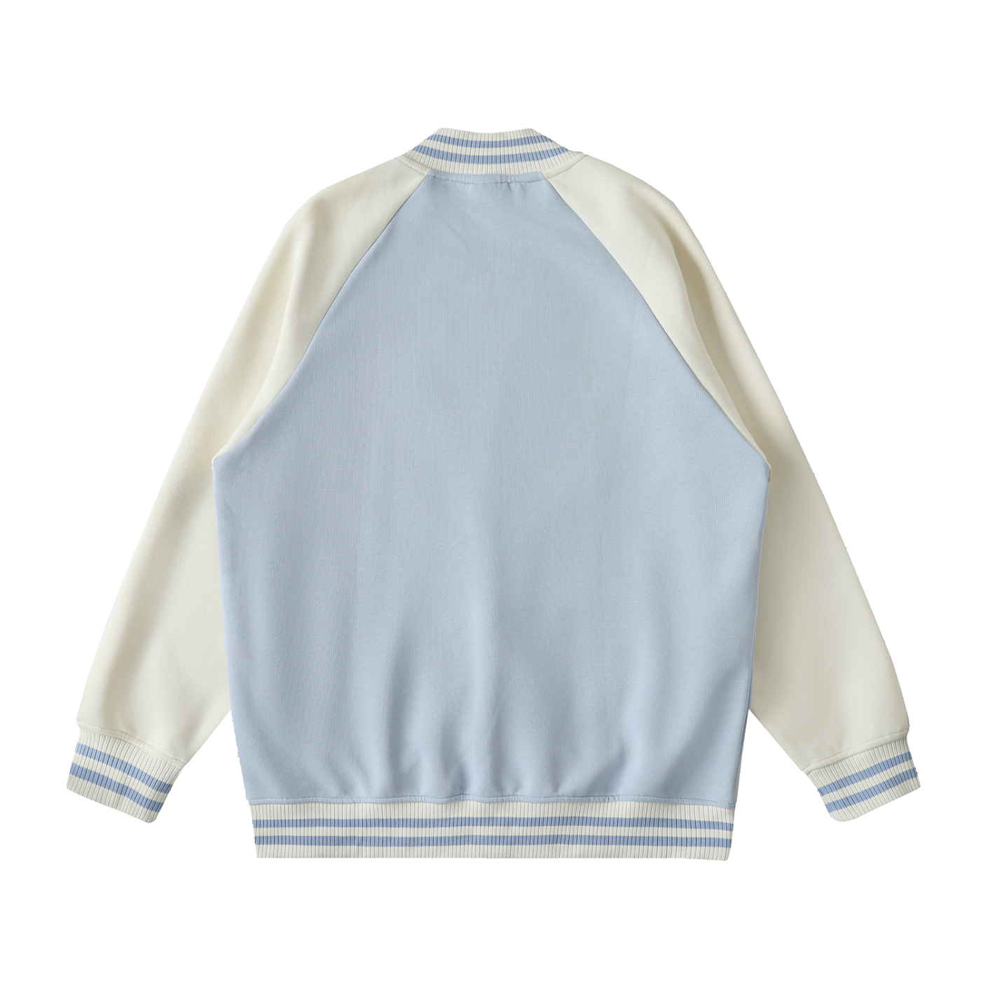 WOMEN - Two Tone Raglan Sleeve Varsity Jacket