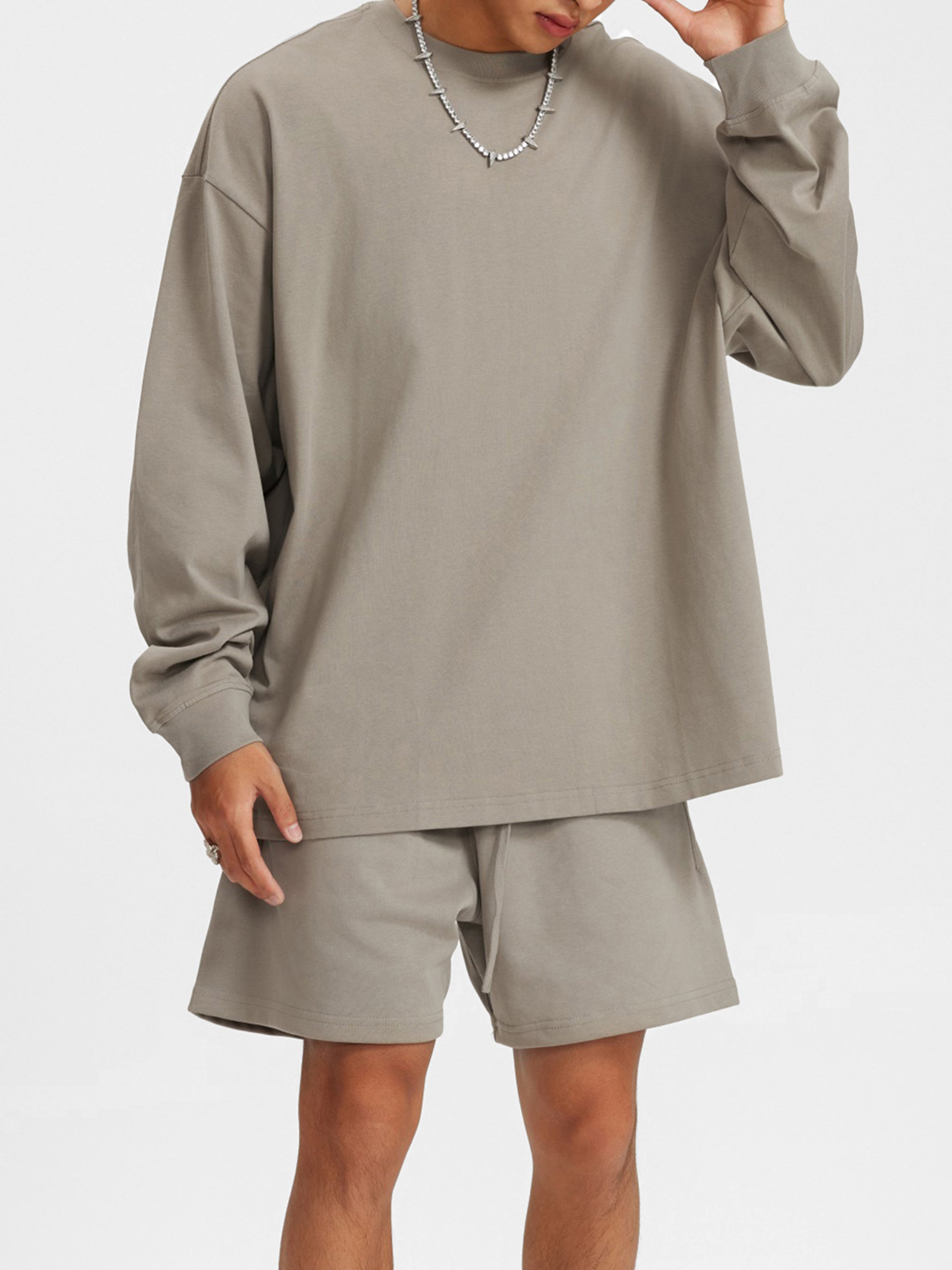 MEN - Simple Oversized Long Sleeve : TRUCK&MUD