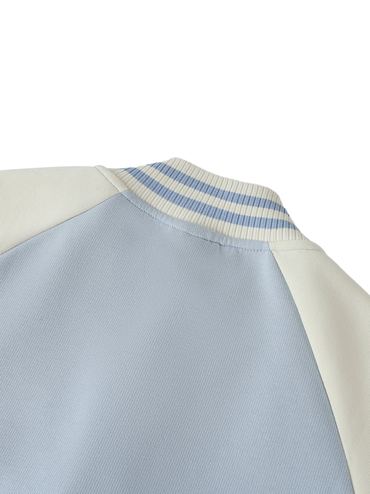 MAN- Two Tone Raglan Sleeve Varsity Jacket