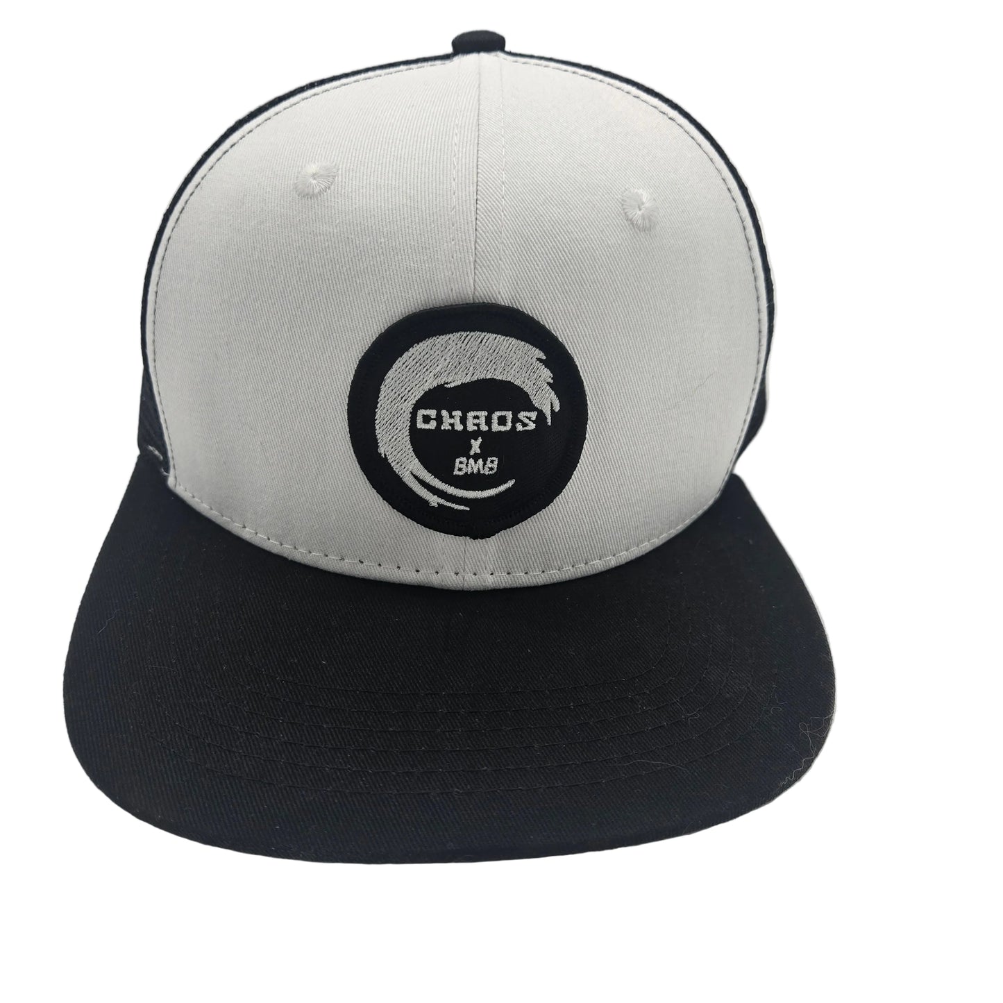 matching snapback cap trucker front view