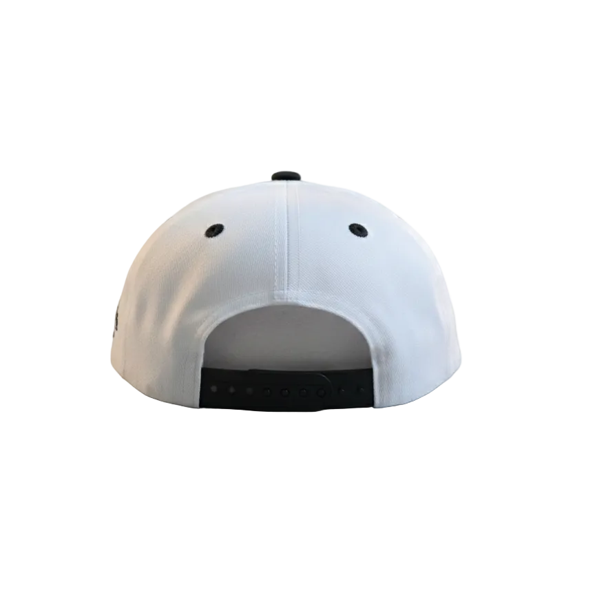 matching mom and son snapback cap back view