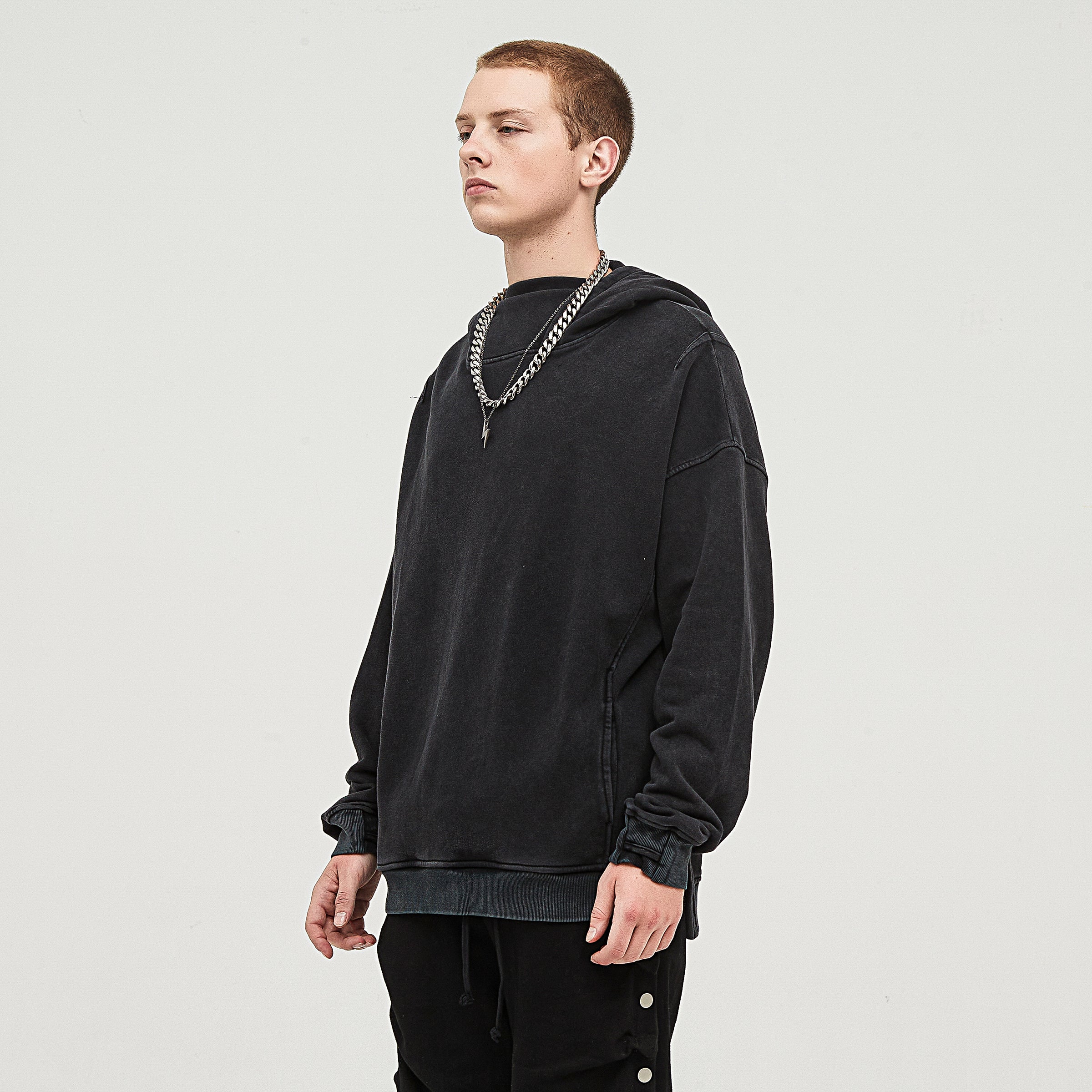 fuled by CHAOS oversized hoodie